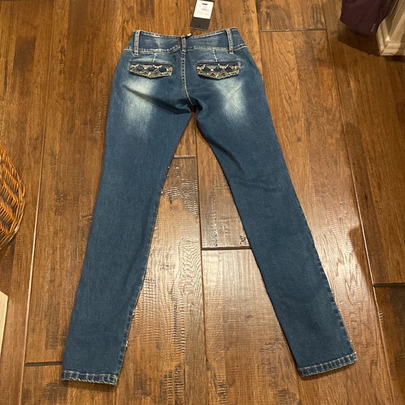 Low waist detailed jeans - Picture 4 of 4
